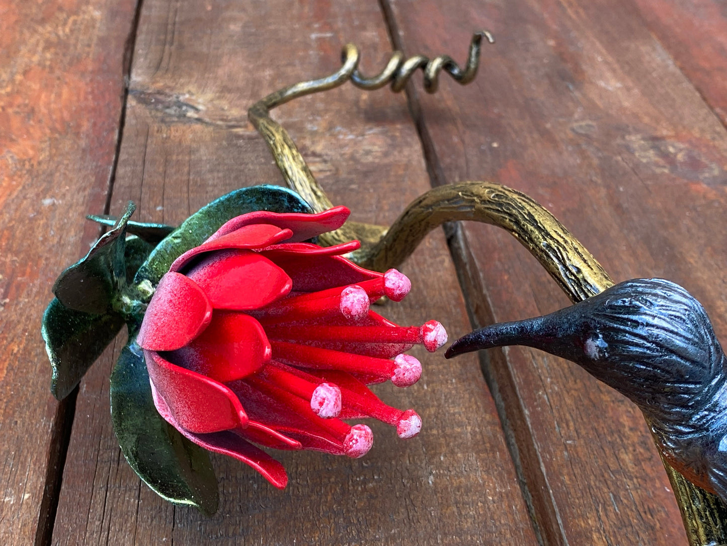 Door handle, bird, flower, South Africa, door pull, Christmas, birthday, nature,Mothers Day,anniversary,house renovation,iron gift,barn pull