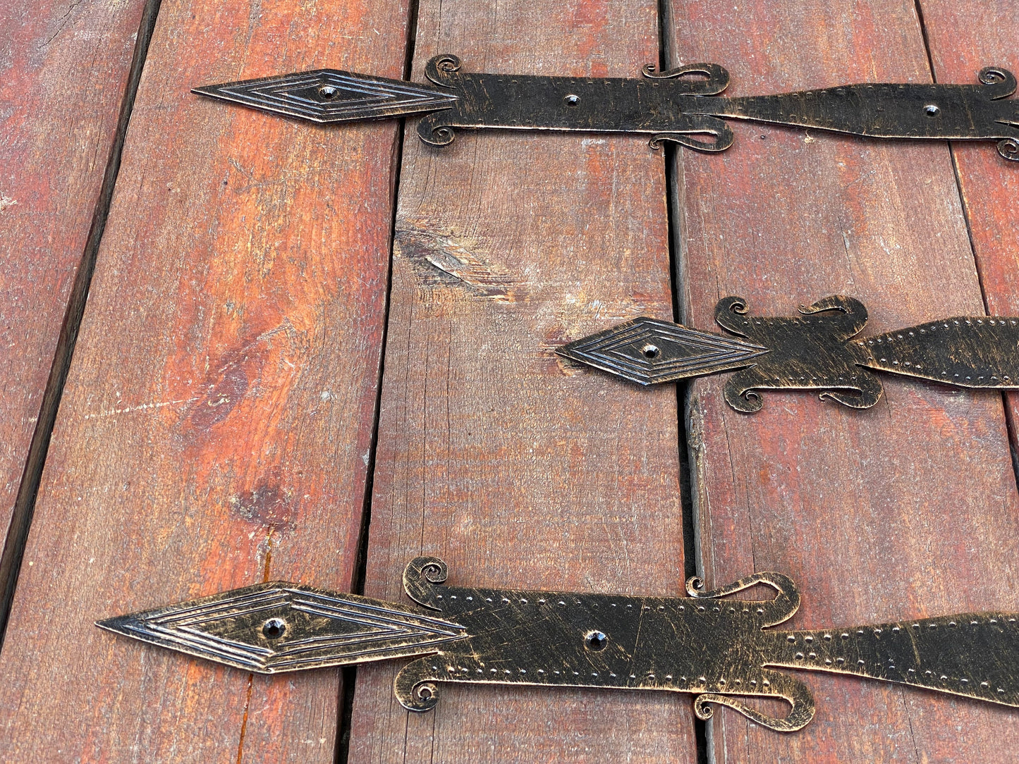 Hinge, latch, gate hardware, door hardware, door handle, blacksmith, medieval, garden, yard, Christmas, DIY, anniversary, midcentury, nail