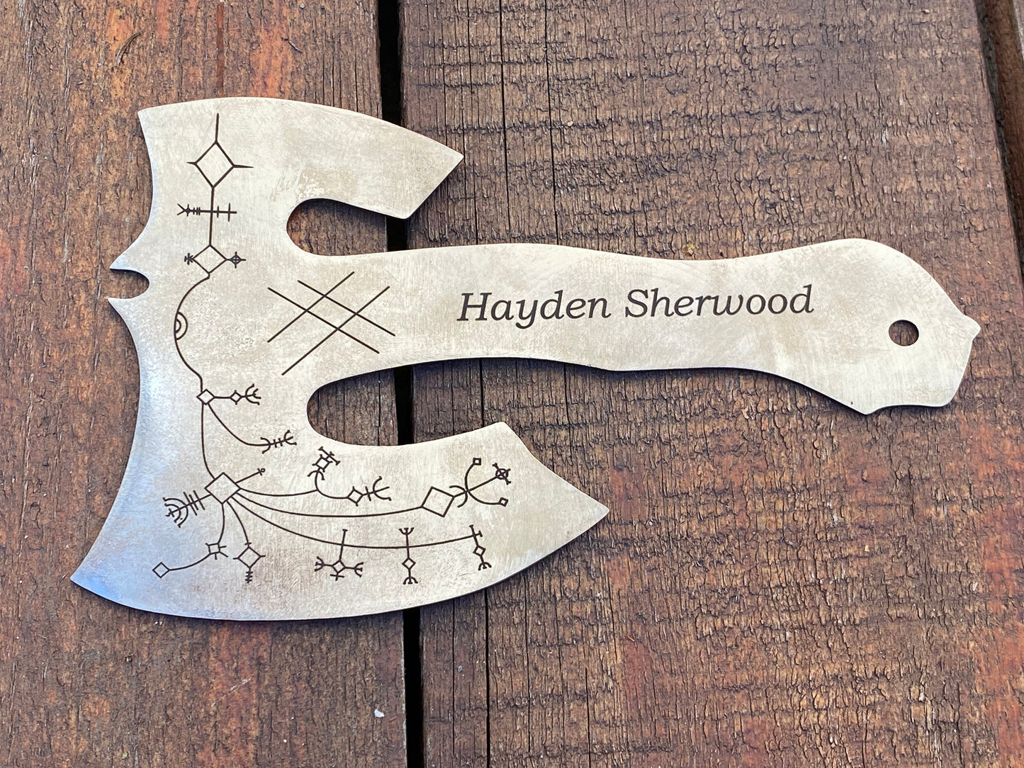 Bookmark, book mark, cosplay, cosplay axe, personalized bookmark, engraved bookmark, customized bookmark, book lover gift, anniversary, axe