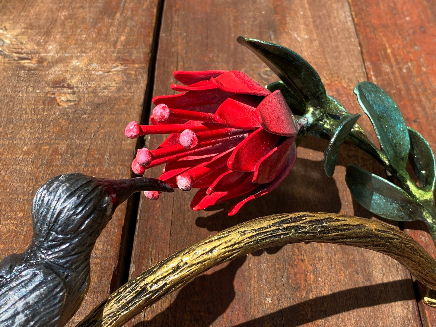 Door handle, bird, flower, South Africa, door pull, Christmas, birthday, nature,Mothers Day,anniversary,house renovation,iron gift,barn pull