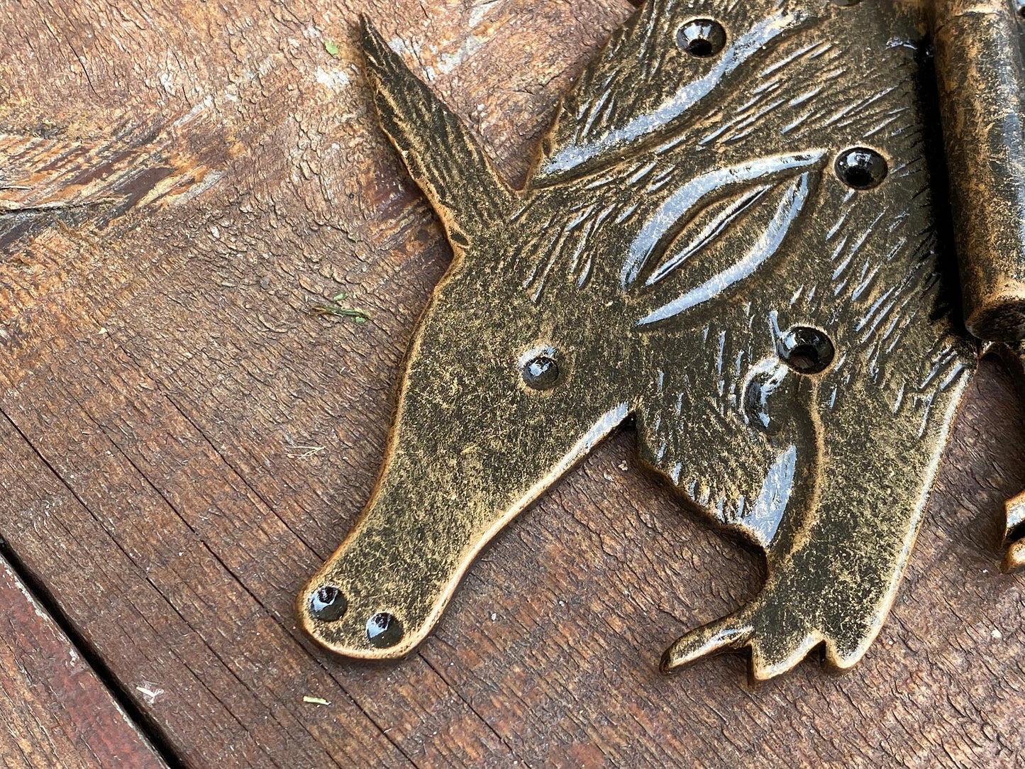 Animal hinge, strap hinge, aarvark, animal lover, hinge, door hardware, gate, Christmas, birthday,anniversary,wedding,door hinge,blacksmith