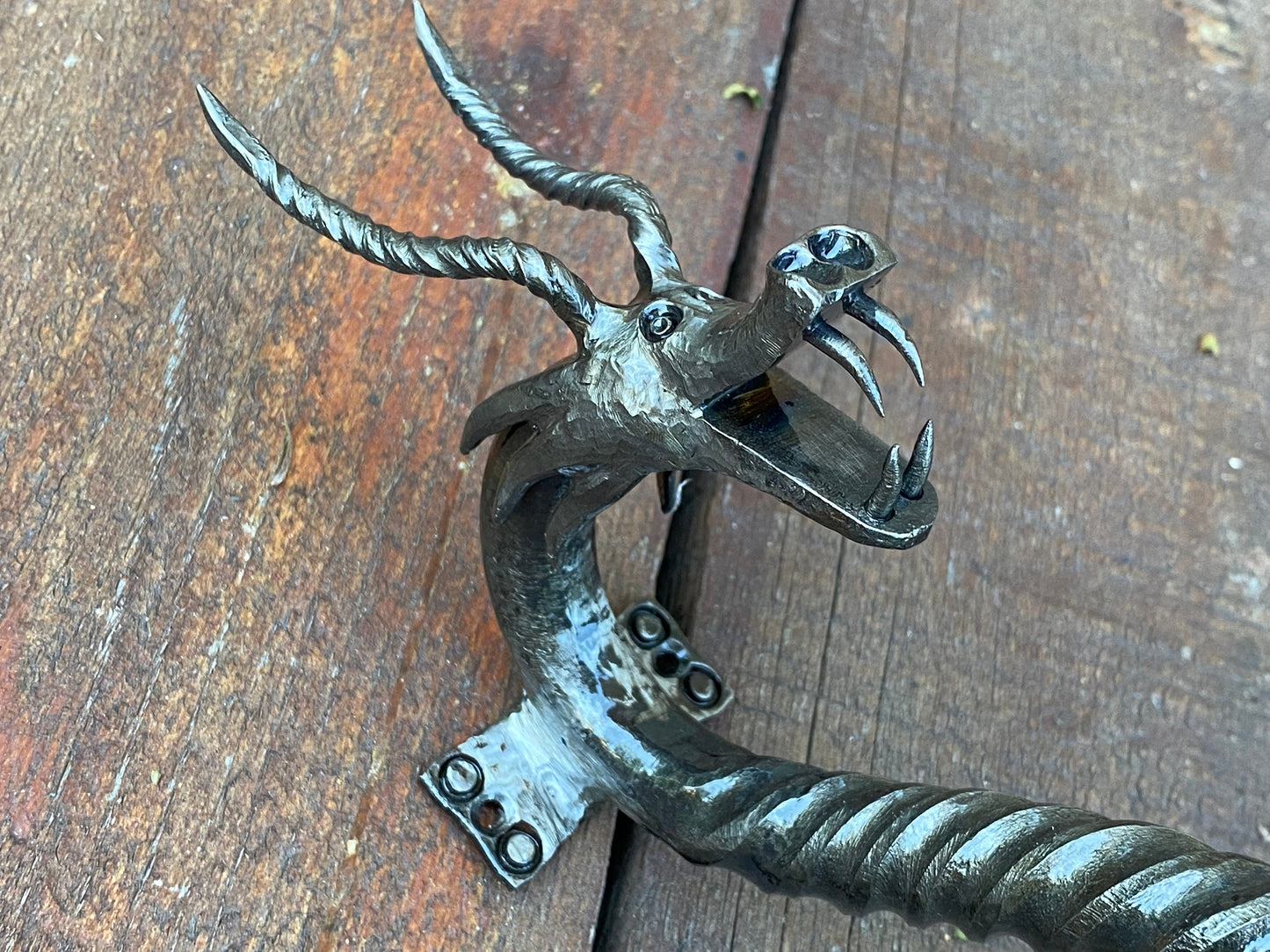 Dragon, medieval, door handle, door pull, viking, renovation, Christmas, birthday, castle, man cave, barn, anniversary, Middle Ages, cartoon
