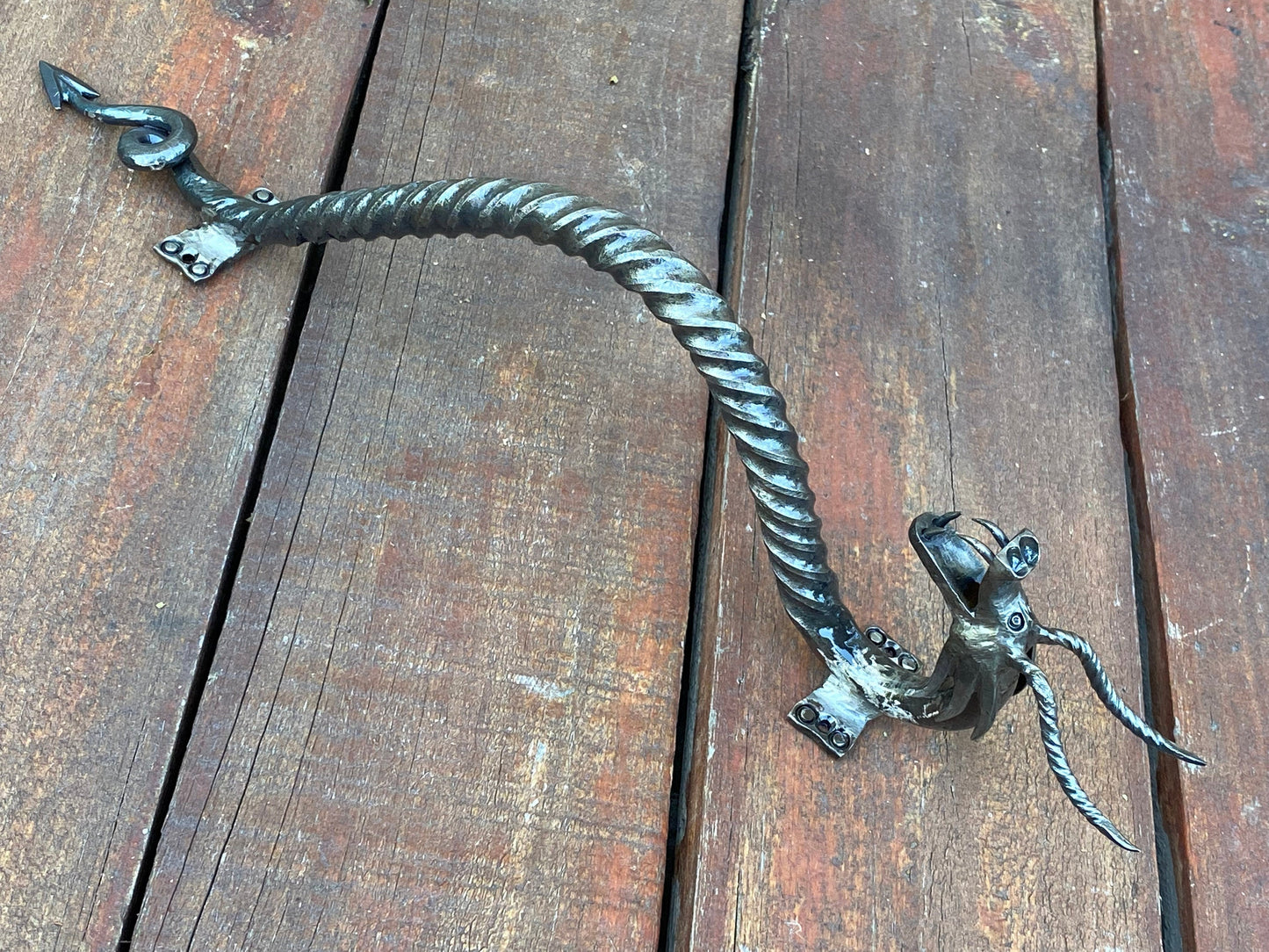 Dragon, medieval, door handle, door pull, viking, renovation, Christmas, birthday, castle, man cave, barn, anniversary, Middle Ages, cartoon