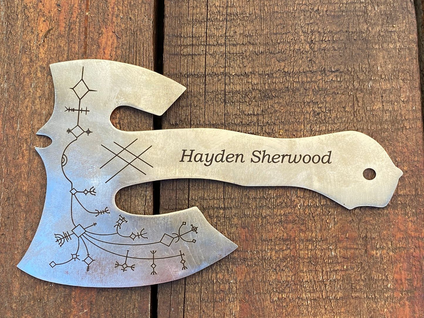 Bookmark, book mark, cosplay, cosplay axe, personalized bookmark, engraved bookmark, customized bookmark, book lover gift, anniversary, axe