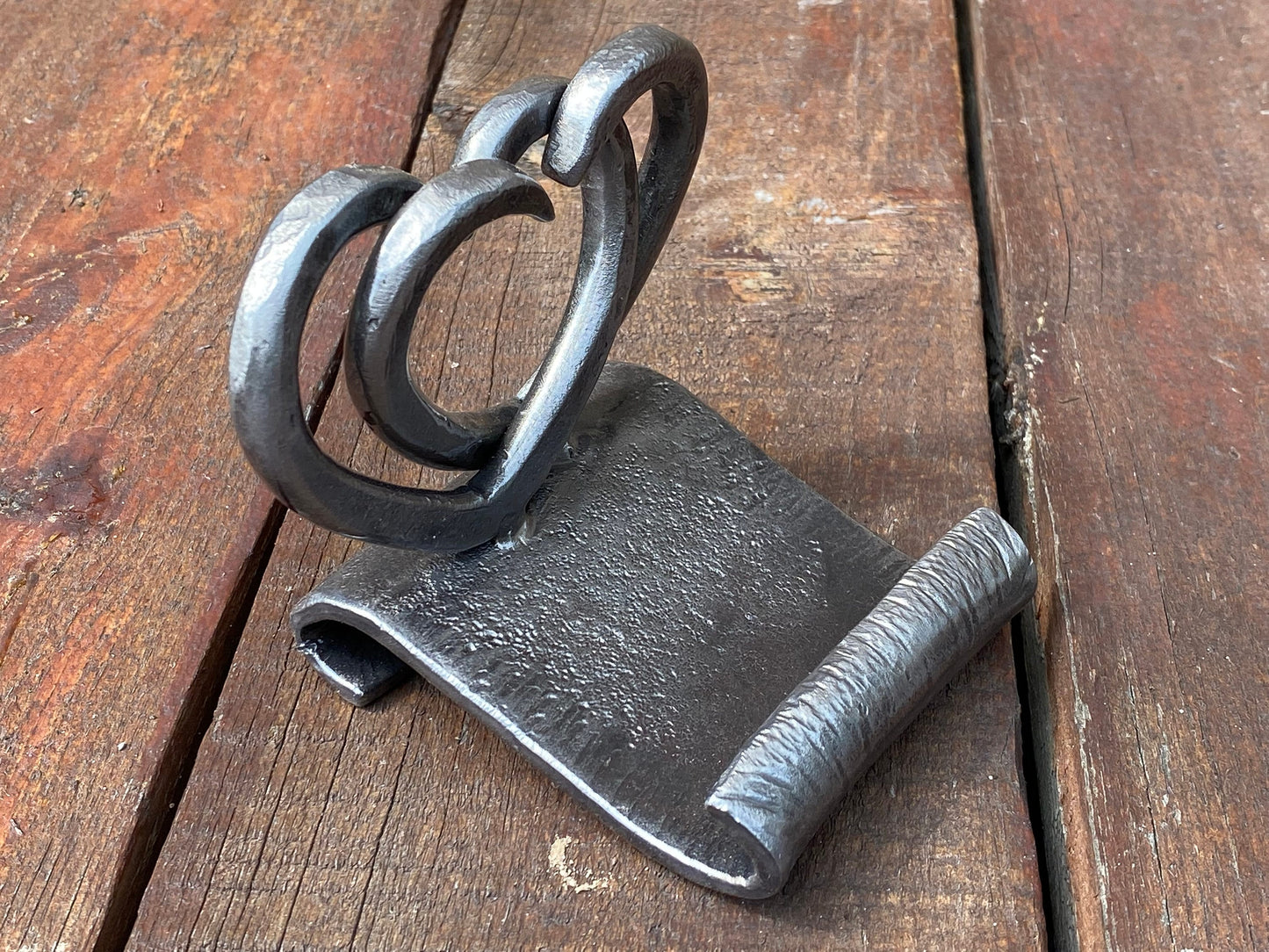 6th anniversary, personalized iron gift, hearts, scroll, iron gift, 6 year anniversary, engraved iron gift,iron scroll,iron anniversary gift