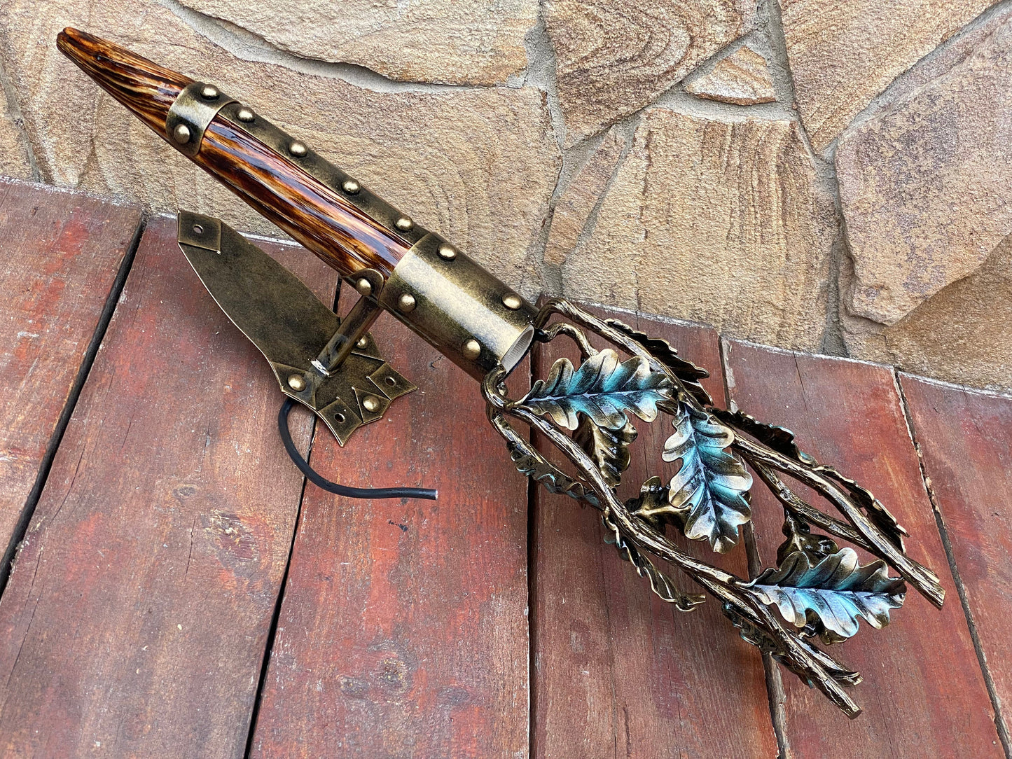 Wall sconce, viking lantern, medieval lantern, man cave, torch, castle, medieval light, Christmas, birthday, anniversary, mancave, viking