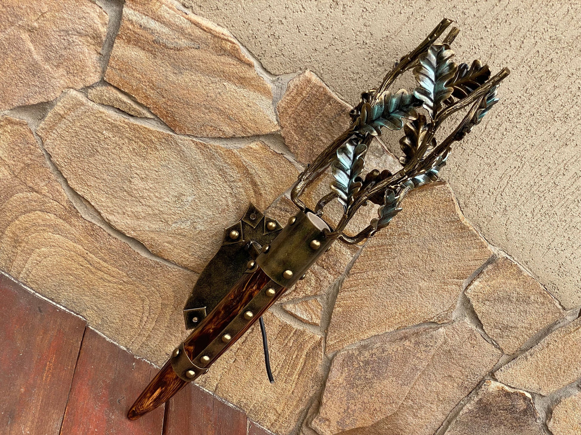 Wall sconce, viking lantern, medieval lantern, man cave, torch, castle, medieval light, Christmas, birthday, anniversary, mancave, viking