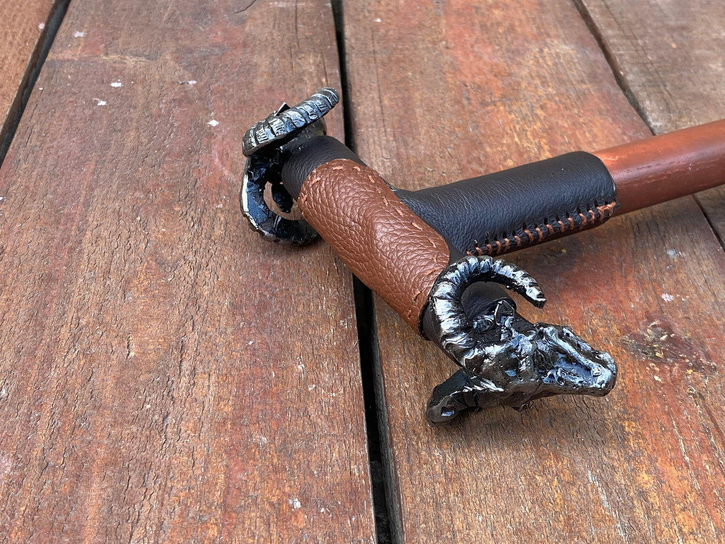 Walking cane, ram, walking stick, cane, stick, birthday, Christmas, anniversary, mens gift, retirement gift,pension,personalized gift,animal