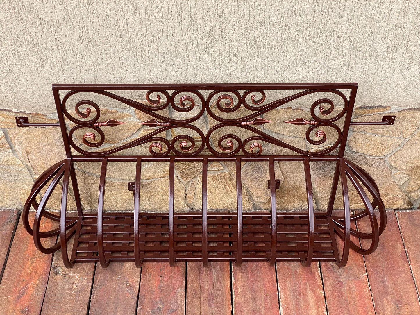 Window guard, DIY, window, window grille, Mothers Day, 6th anniversary, 11th anniversary, new home, flower, pot, Christmas, flower pots