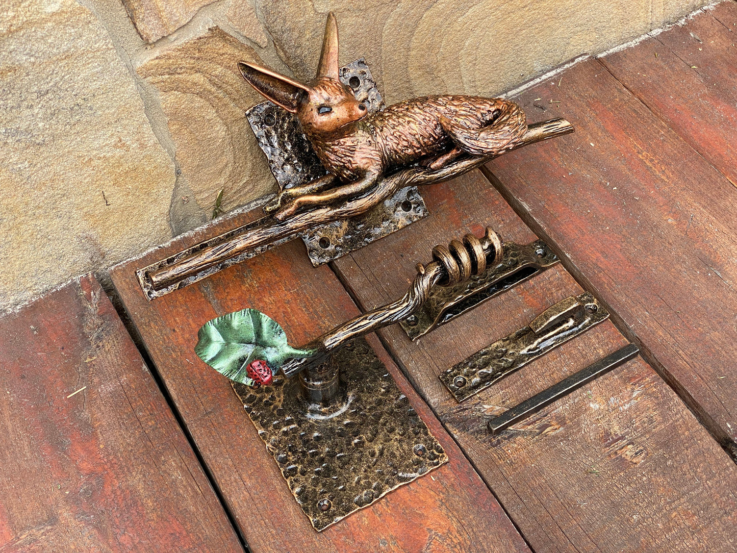 Latch, door latch, turn drop bar latch, fox, nature, birthday, door handle, gate latch, gate, door lock, Christmas, lock, forest, animal,zoo