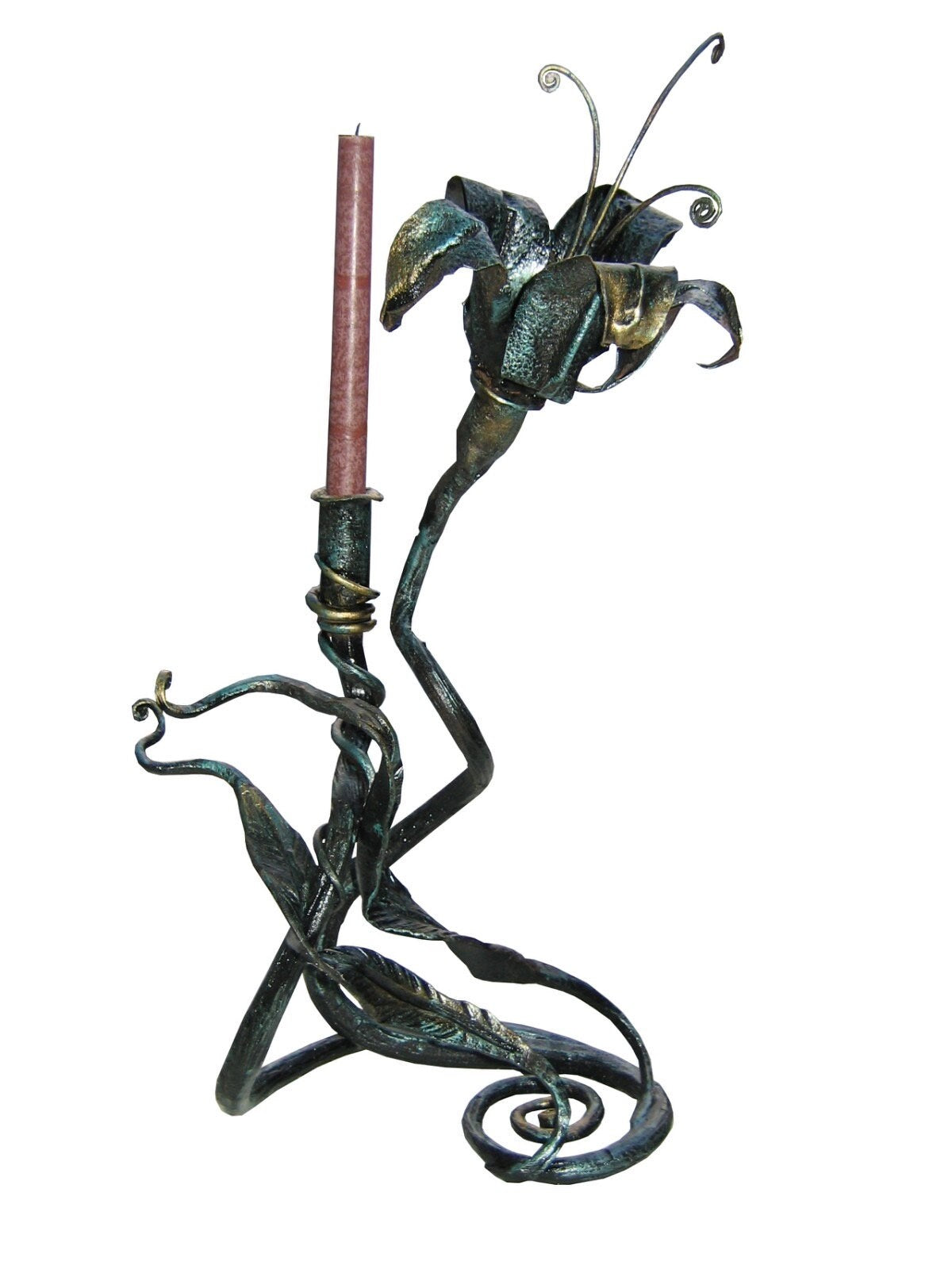 Candle holder, Christmas gift, lily, 6th anniversary, candlestick holder, wedding, bridesmaid, bride, anniversary, birthday, gift for mom