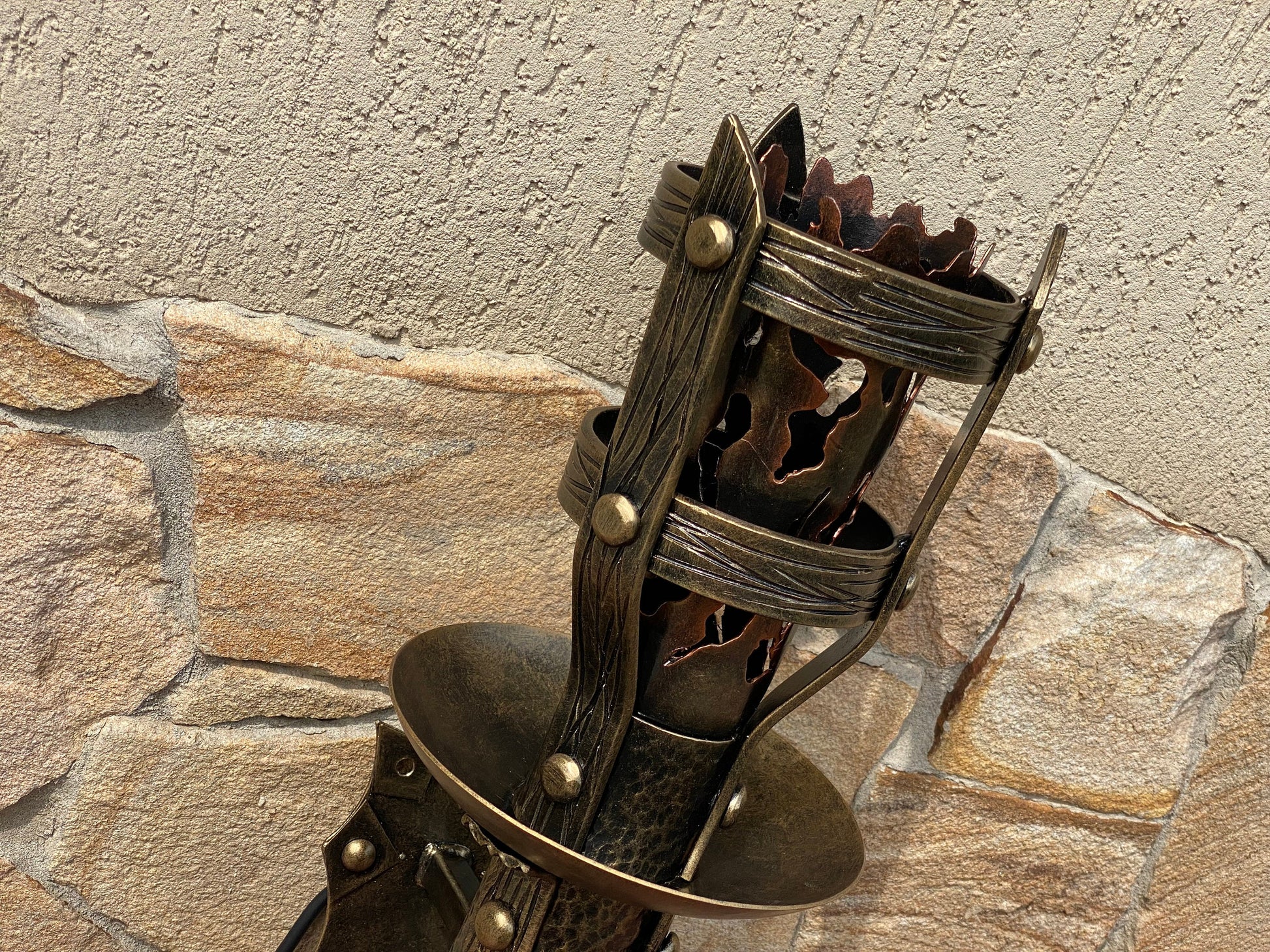 Wall sconce, viking, medieval lantern, man cave, torch, castle, medieval light, Middle Ages, Christmas, birthday, anniversary,antique,knight