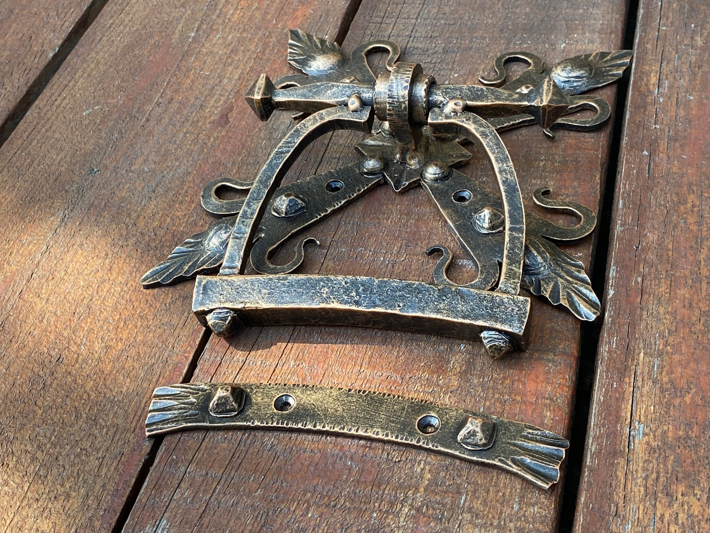 Door knocker, medieval decor, door pull, castle, viking, knife, man cave, antique, door, renovation, Middle Ages, birthday, anniversary
