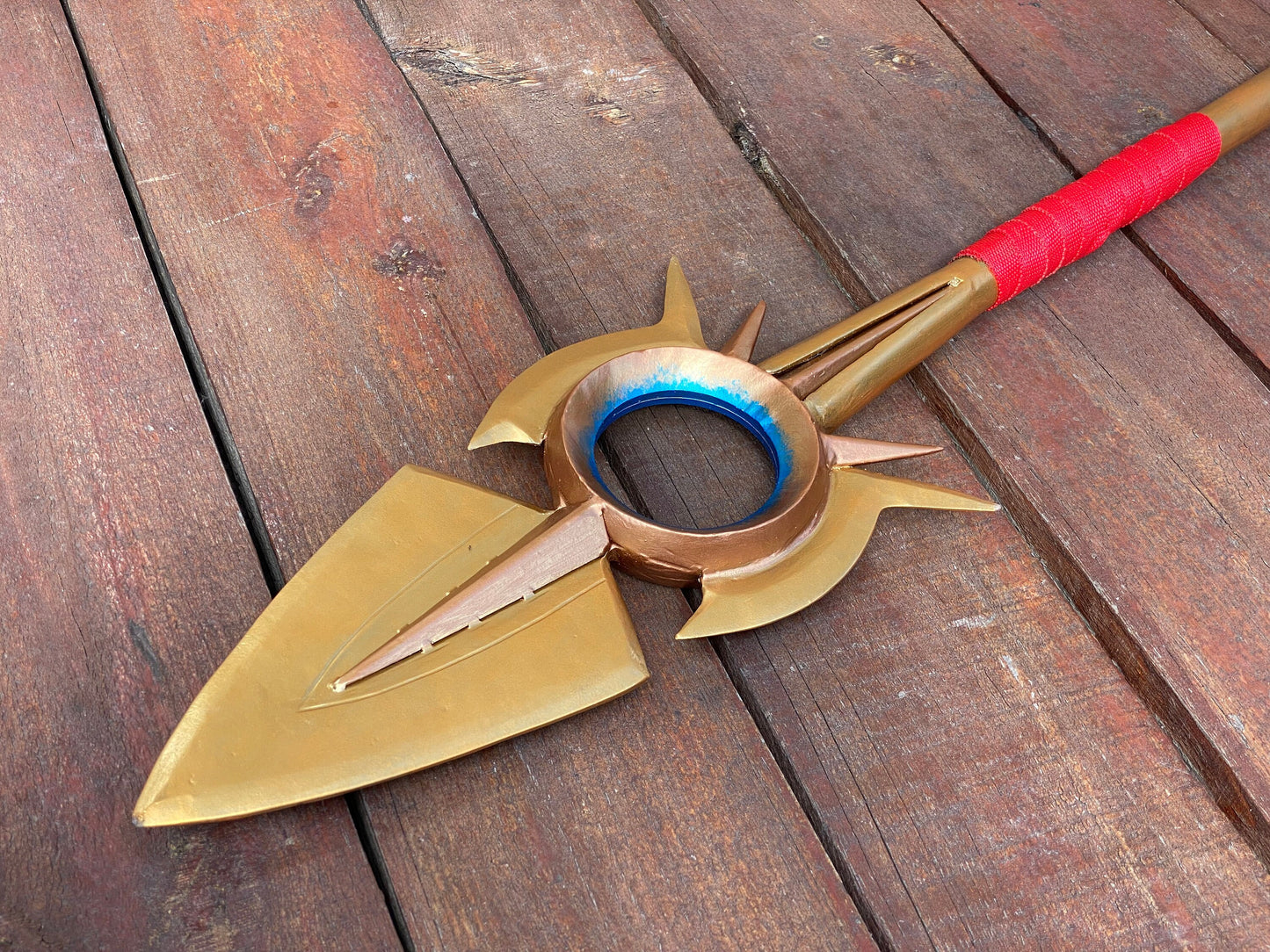 Cosplay spear, spear, viking spear, medieval, birthday, gamer gift, Christmas, cosplay, steel gift, anniversary, personalized gift, trident
