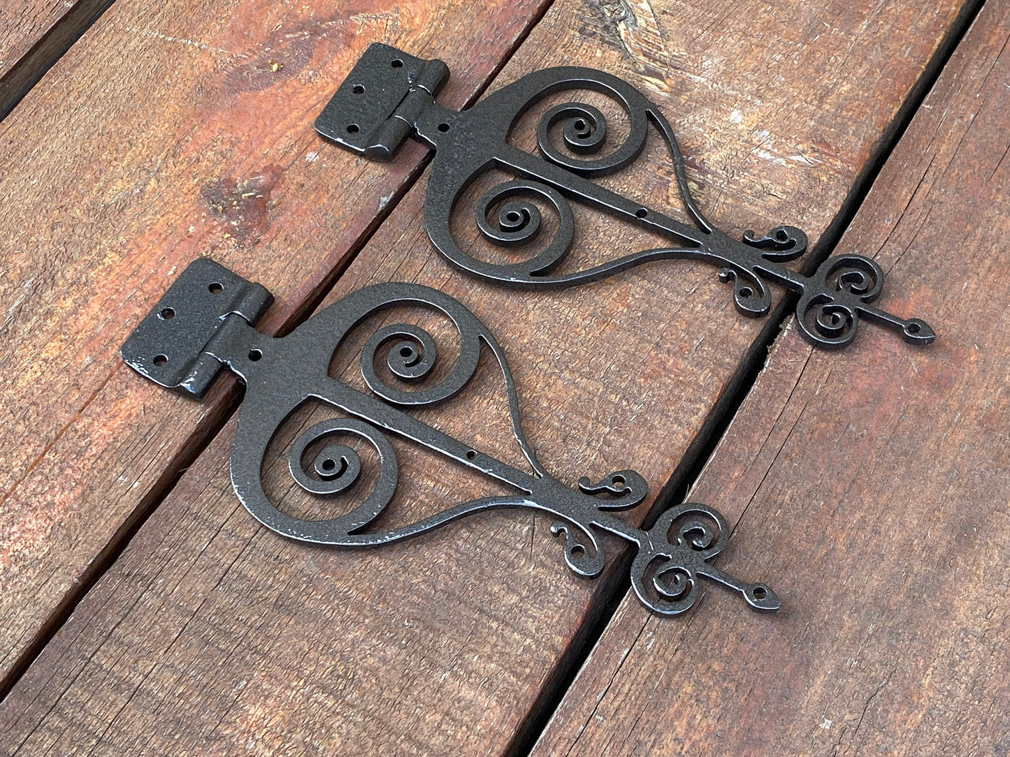 Hinges, strap hinge, viking, gate hinge, Christmas, birthday, door handle, medieval, antique, anniversary, door, DIY, hardware, iron gift