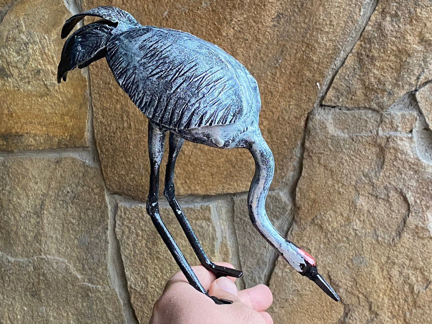 Crane, bird, wild nature, party, birthday, anniversary, Mothers Day, personalized gift, animal, heron, swan, needle felted bird, wedding