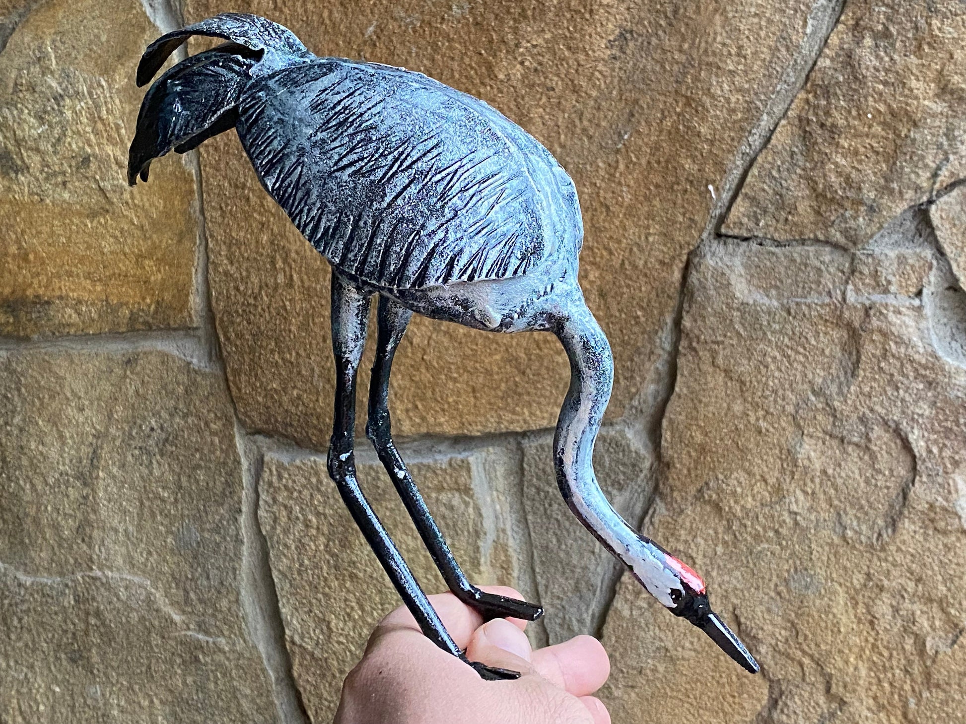 Crane, bird, wild nature, party, birthday, anniversary, Mothers Day, personalized gift, animal, heron, swan, needle felted bird, wedding