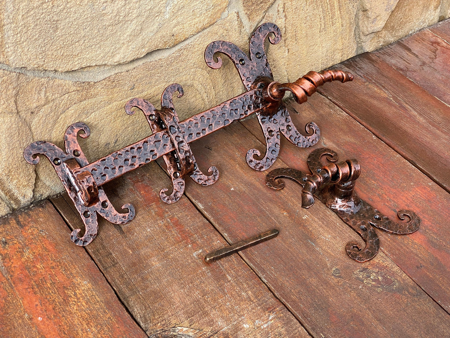 Latch, medieval, gate, door, shed, barn, hinge, Middle Ages, renovation, antique, knight, Christmas, anniversary, birthday, blacksmith, yard