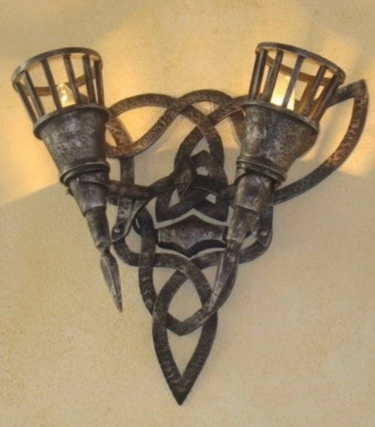 Wall sconce, sconce, medieval, renovation, antique, torch, mancave, birthday, Christmas, anniversary, retirement, wedding,engagement,lantern