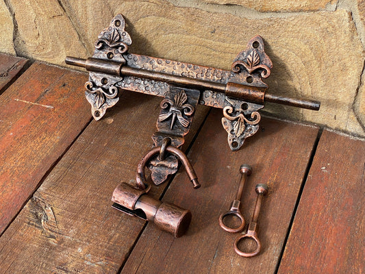 Latch, lock, gate, door, shed, barn, medieval, hinge, Middle Ages, renovation, antique, viking, Christmas, anniversary, birthday, castle