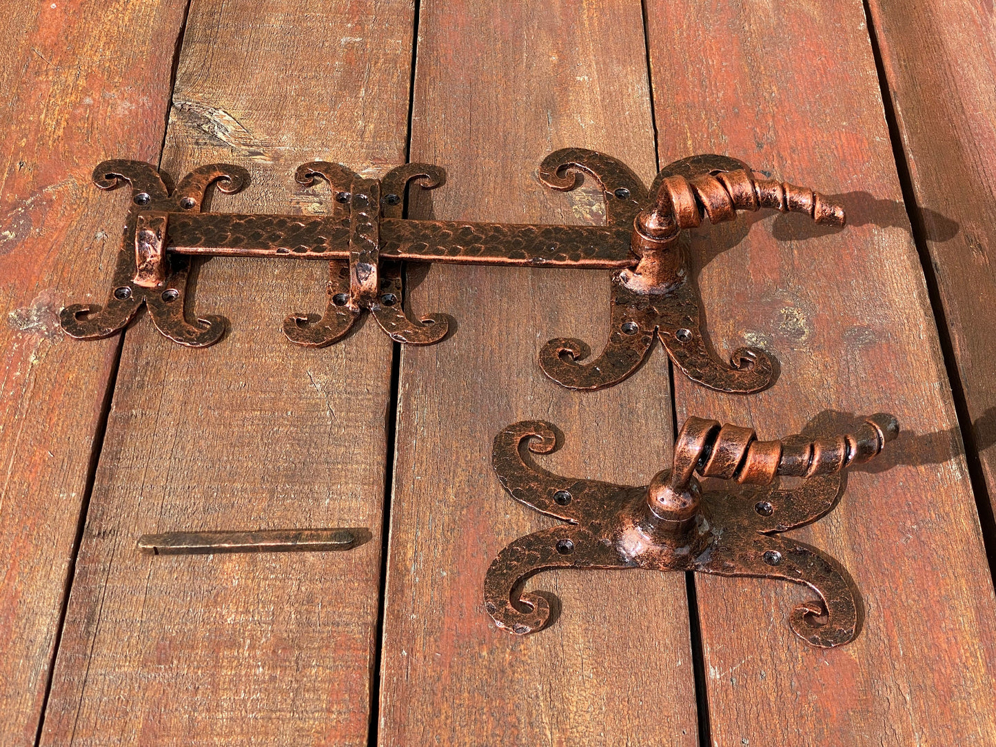 Latch, medieval, gate, door, shed, barn, hinge, Middle Ages, renovation, antique, knight, Christmas, anniversary, birthday, blacksmith, yard