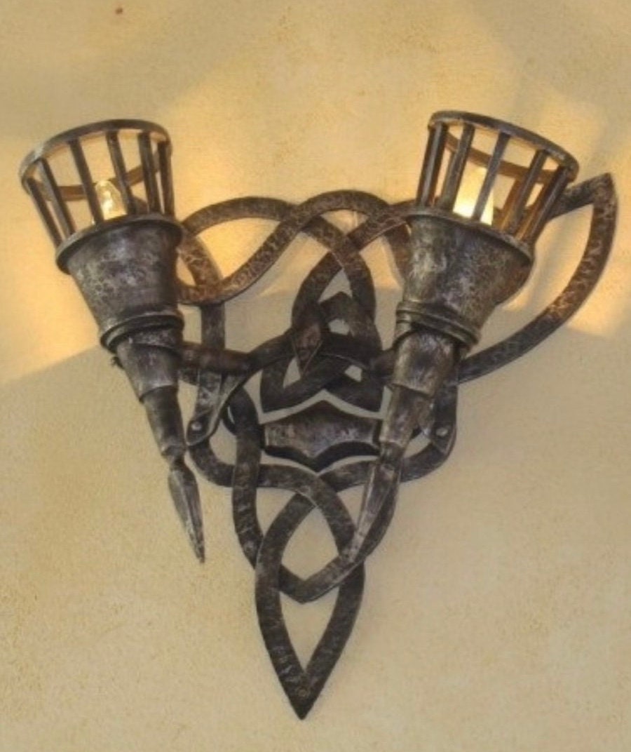 Wall sconce, sconce, medieval, renovation, antique, torch, mancave, birthday, Christmas, anniversary, retirement, wedding,engagement,lantern