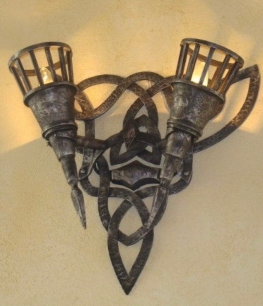 Wall sconce, sconce, medieval, renovation, antique, torch, mancave, birthday, Christmas, anniversary, retirement, wedding,engagement,lantern
