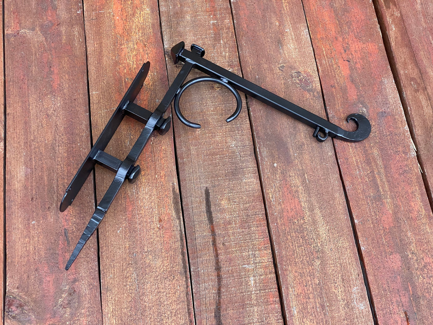 Bracket, medieval, hand forged bracket, wall sconce, candle holder, plant hanger, hook, wall hook, plant wall hook, plaque holder, antique