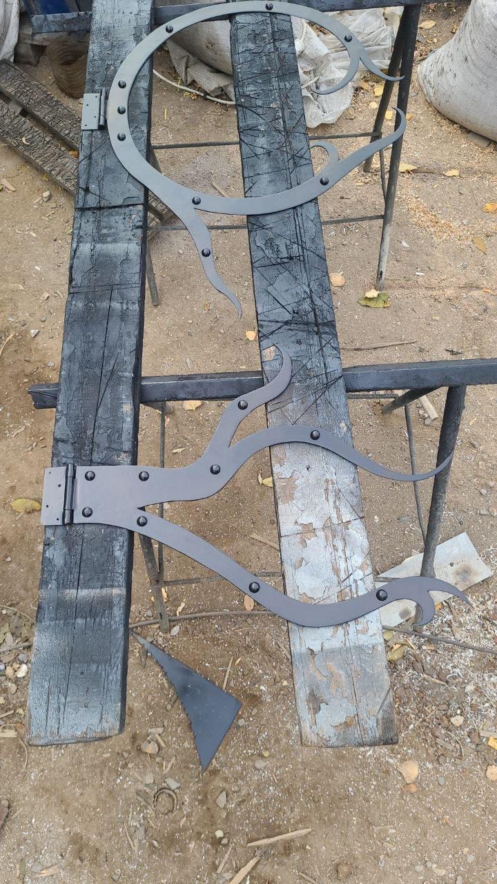 Medieval hinge, renovation, hinge, gate, birthday, medieval, antique, Middle Ages, anniversary, door, hardware, wedding, best man, newlywed