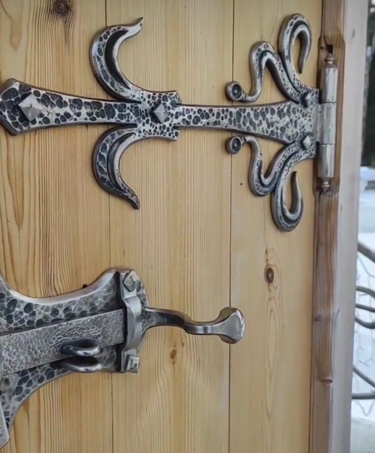 Medieval hinge, renovation, hinge, gate, birthday, medieval, antique, Middle Ages, anniversary, door, hardware, wedding, groomsman, newlywed