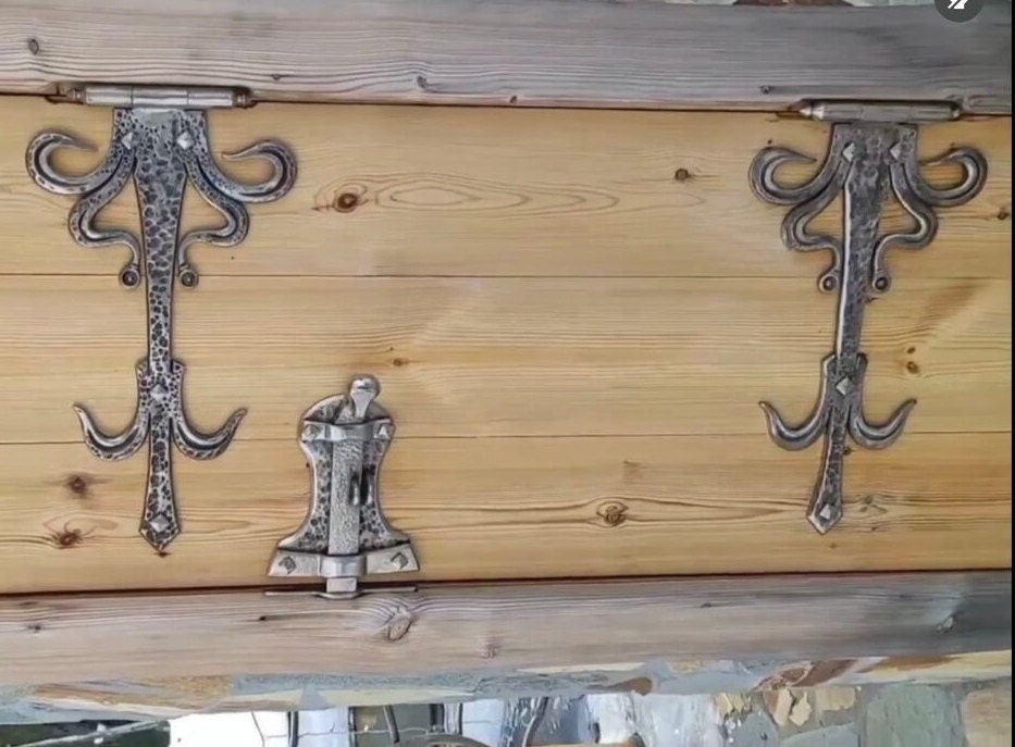 Medieval hinge, renovation, hinge, gate, birthday, medieval, antique, Middle Ages, anniversary, door, hardware, wedding, groomsman, newlywed