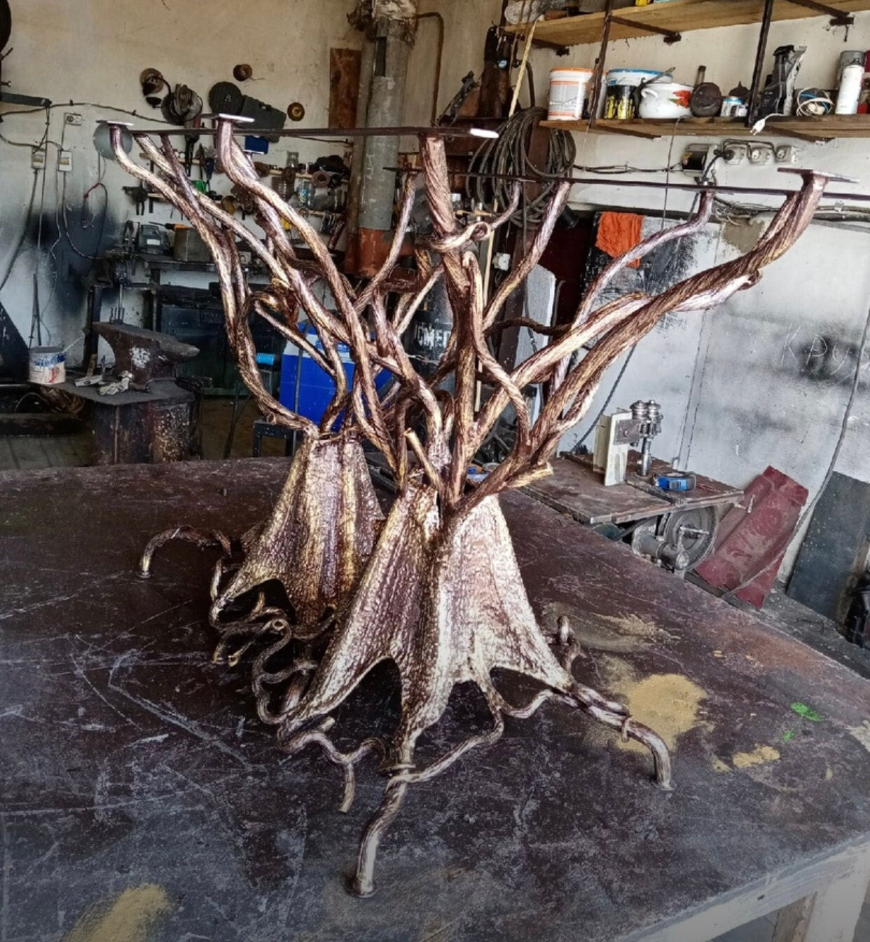 Table leg, table, log decor, forest, tree stump table, bench, coffee table, epoxy table, dining table,kitchen,iron gift,anniversary,birthday