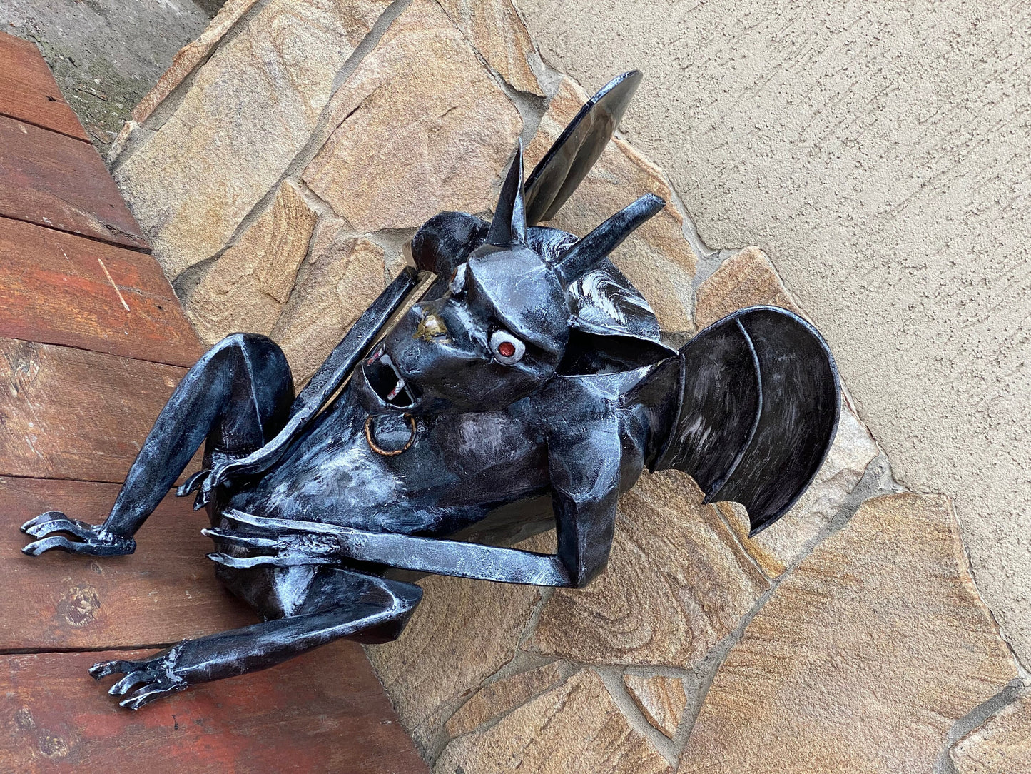 Gargoyle, medieval, Gothic, Middle Ages, Halloween, griffin, vampire, castle, Garden, Christmas, anniversary, birthday, fence topper, dragon