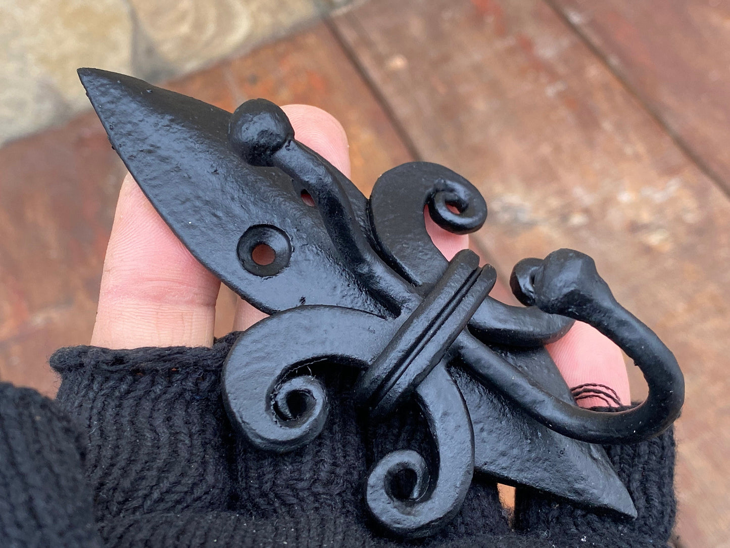 Fleur de lis hook, fleur de lis, hook, clothes hook, hanger, renovation, Christmas, birthday, anniversary, entryway, hallway, key holder