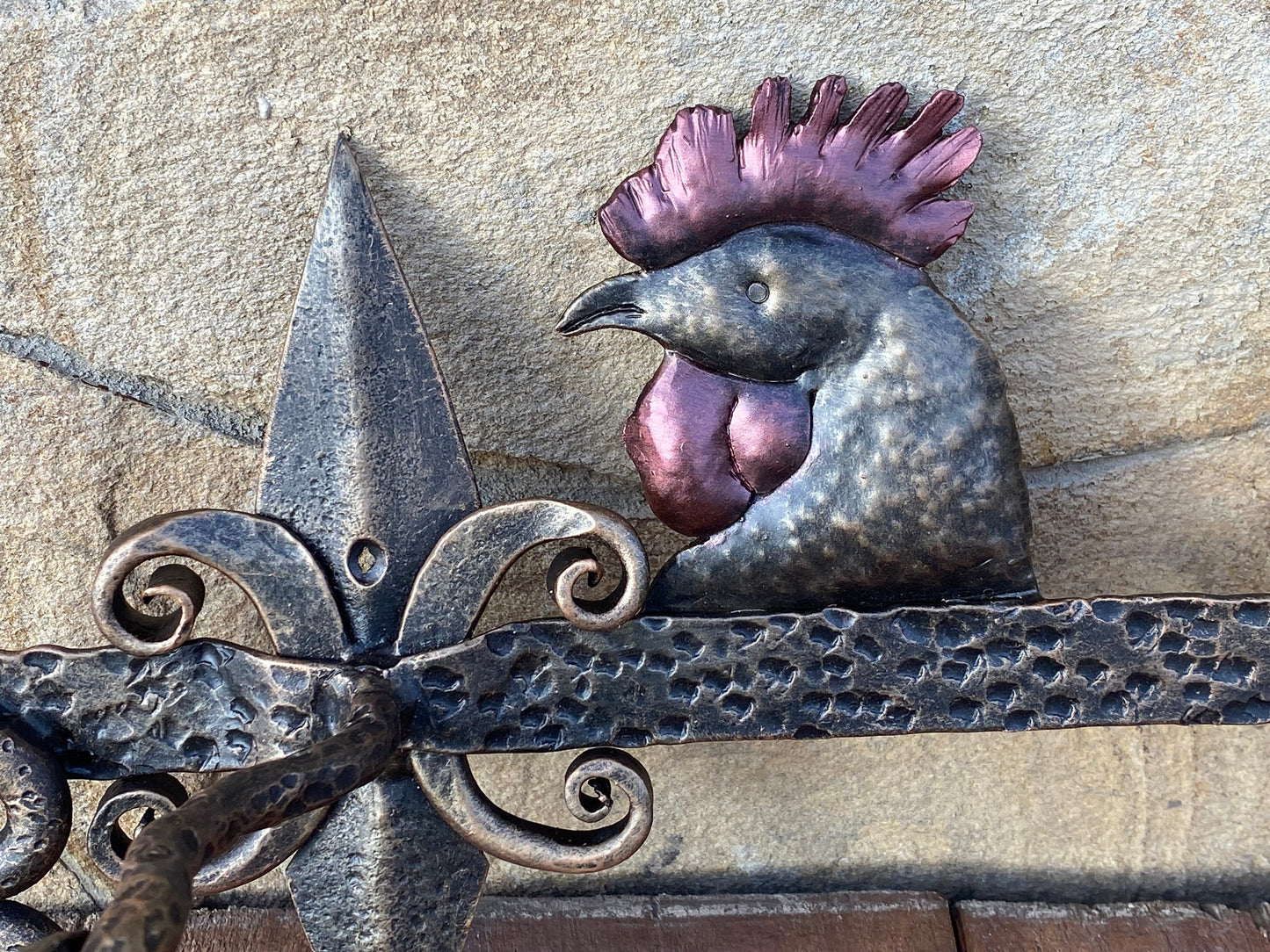 Towel rack, rooster, duck, farm, ranch, hook, hanger, towel ring, rack, shelf, birthday, Christmas, anniversary, farmhouse, rustic decor