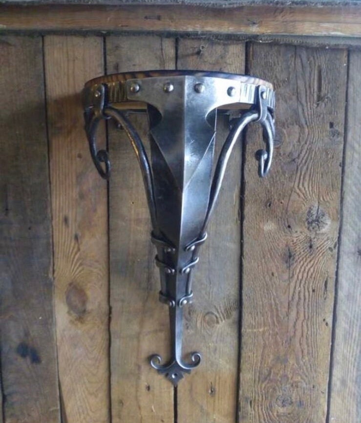Candle holder, shelf, rack, display stand, Christmas, birthday, anniversary, medieval, viking, midcentury, flower pot, blacksmith,retirement