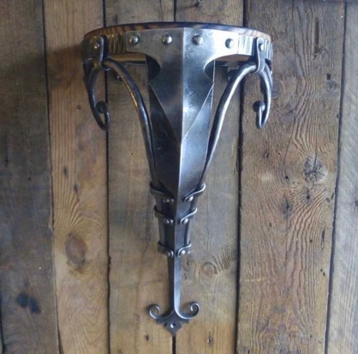 Candle holder, shelf, rack, display stand, Christmas, birthday, anniversary, medieval, viking, midcentury, flower pot, blacksmith,retirement