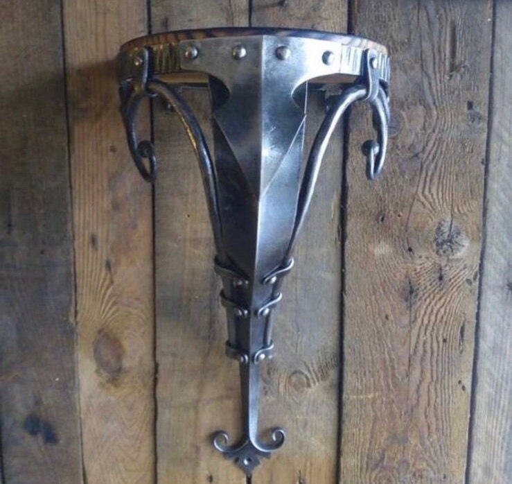 Candle holder, shelf, rack, display stand, Christmas, birthday, anniversary, medieval, viking, midcentury, flower pot, blacksmith,retirement