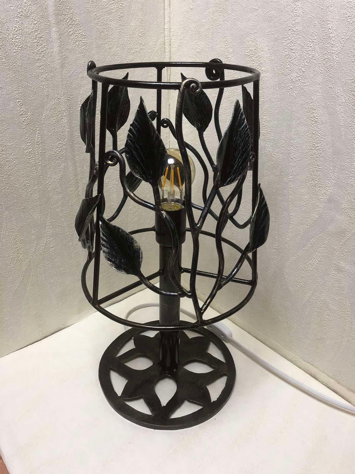 Table lamp, bedside lamp, lighting, custom lamp, night lamp, rustic, leaves, vines, forest, birthday, wedding, anniversary, bridesmai, bride