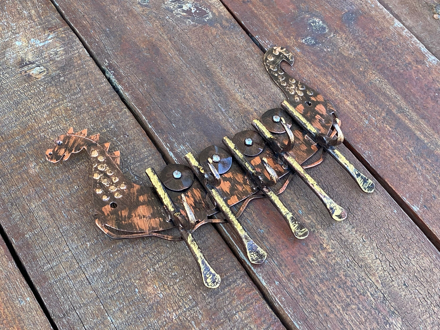 Wall hanger, viking ship, wall hook, wall rack, key holder, viking, drakkar, medieval, hook, birthday, kids gift, children, gift for boy,key