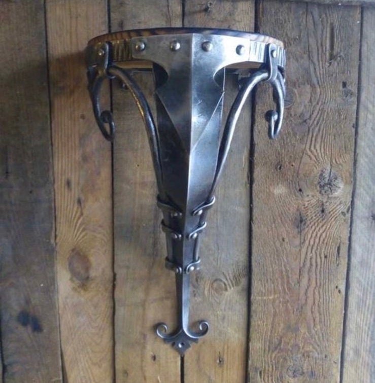 Candle holder, shelf, rack, display stand, Christmas, birthday, anniversary, medieval, viking, midcentury, flower pot, blacksmith,retirement