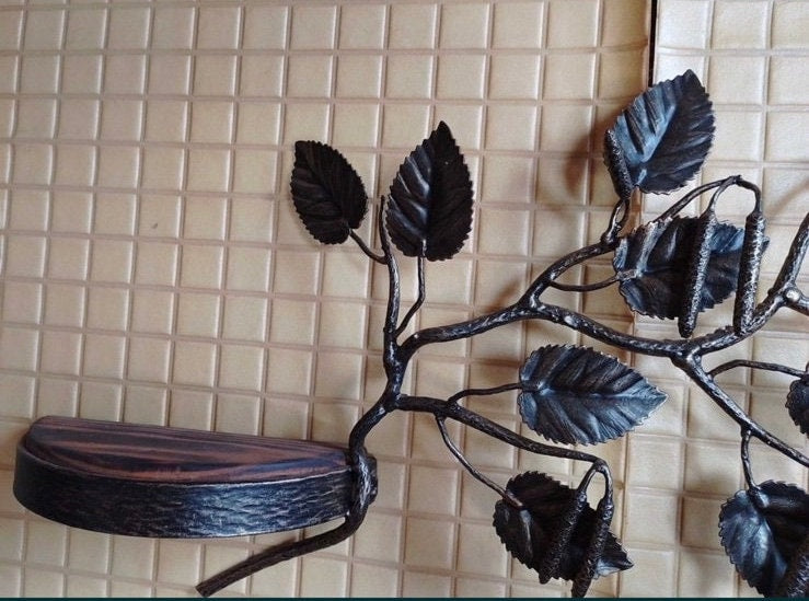 Flower pot, candle holder, shelf, rack, display stand, Christmas, birthday, anniversary, medieval, garden, midcentury, blacksmith, mother