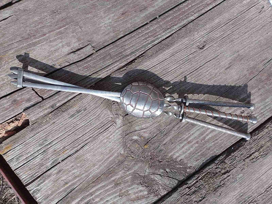 Skewers, groomsmen gift, BBQ, travelers gift, traveling, hiking, mens gift, BBQ lovers, iron gift, tools, steel gift, birthday, anniversary