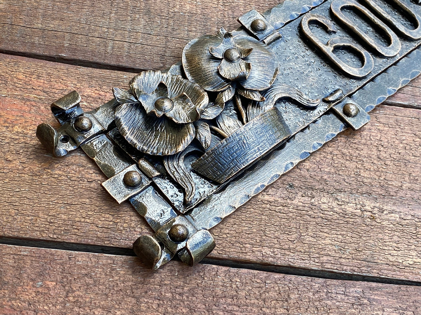 House number plaque, orchid, address sign, house number, address plaque, street name, custom plaque,house number sign,iron gift,flower lover