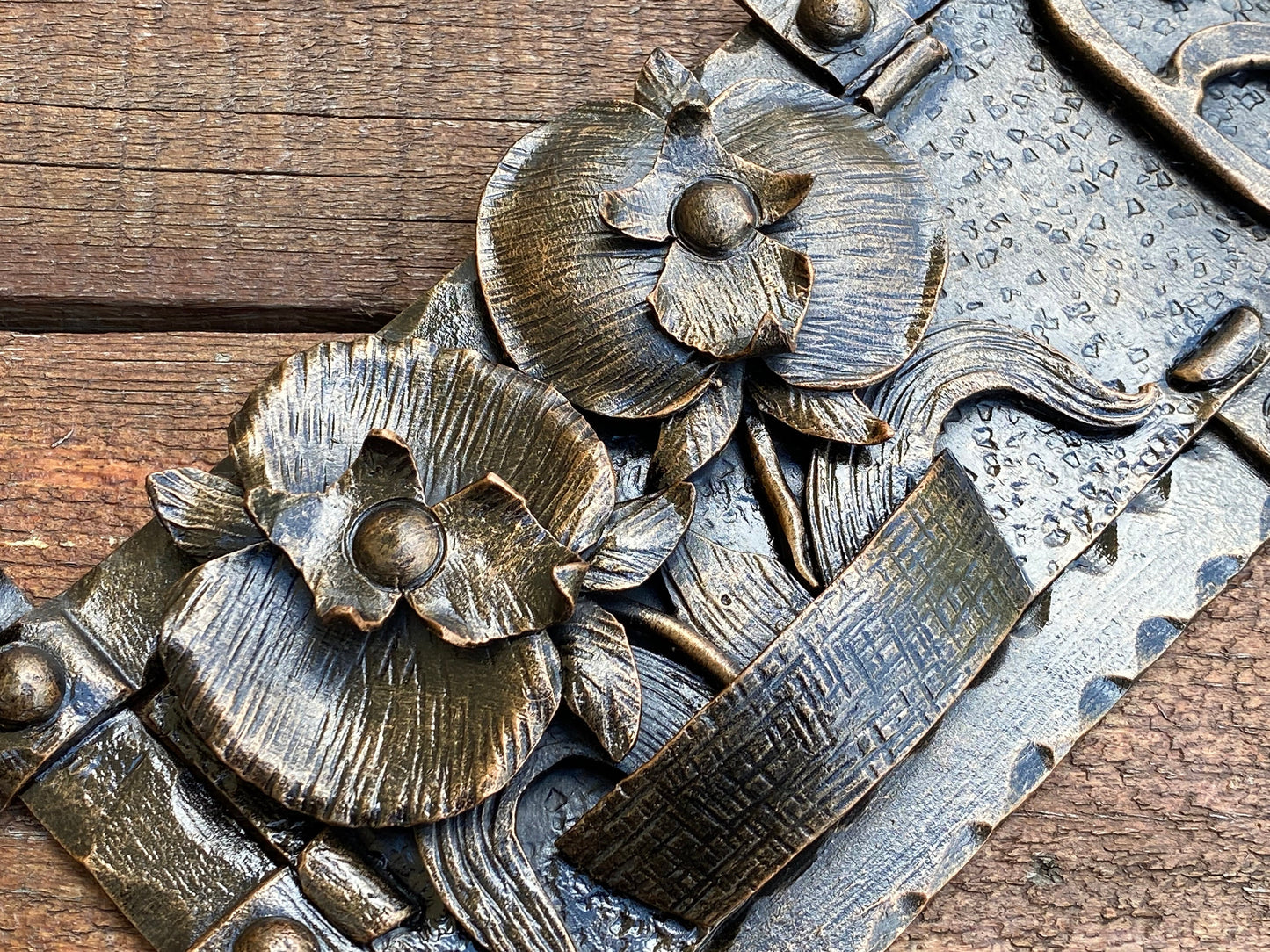 House number plaque, orchid, address sign, house number, address plaque, street name, custom plaque,house number sign,iron gift,flower lover