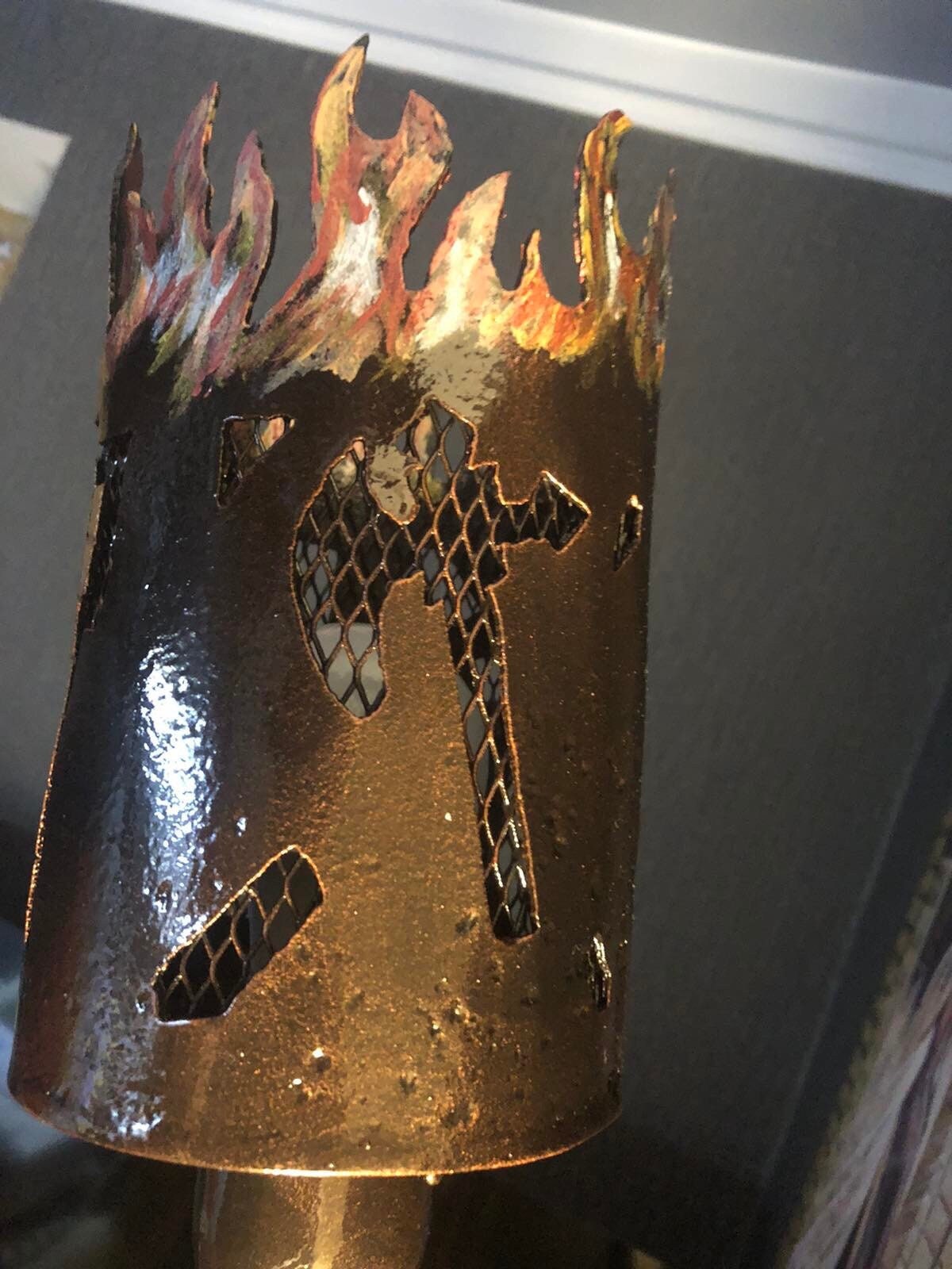 Wall sconce, torch, sword, axe, tower, viking, rustic lantern, renovation, porch lamp, torch lamp, castle decor, medieval castle,Middle Ages