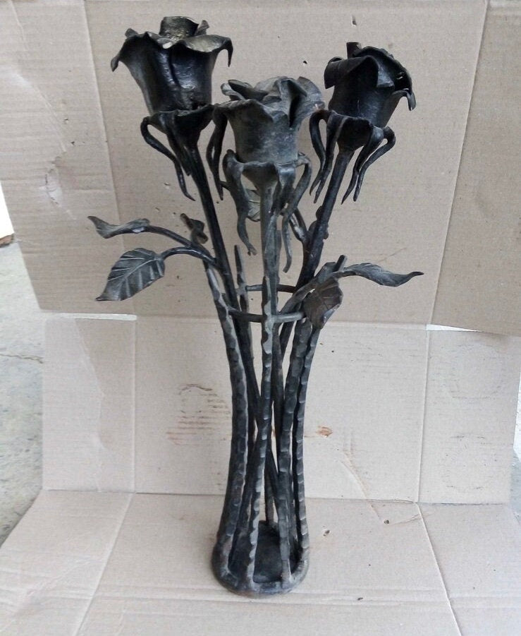 Vase, personalized vase, metal vase, steel gift, steel anniversary, 6th anniversary, 11th anniversary, birthday, Christmas, wedding, mother
