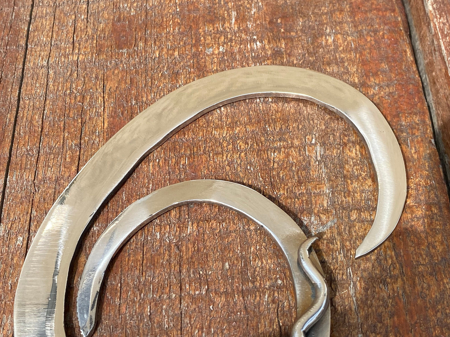 Hand forged six, metal six, 6th anniversary, iron anniversary, number, decor number, iron gift, anniversary, iron decor, birthday, Christmas