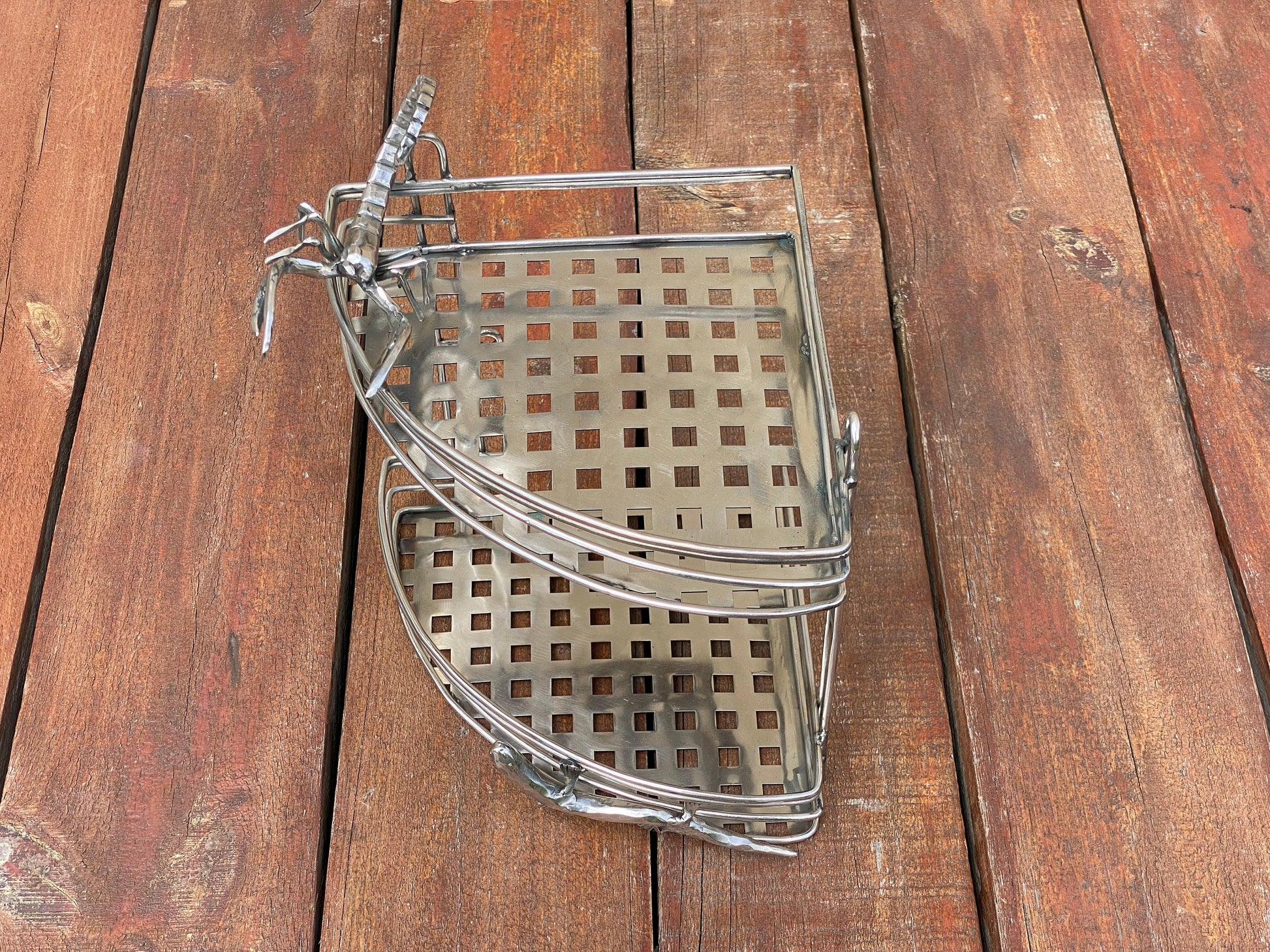 Rack, shelf, bathroom, kitchen, stainless steel, anniversary, birthday, Christmas, Mothers Day, Fathers Day, scorpion, lizard, hanger,holder