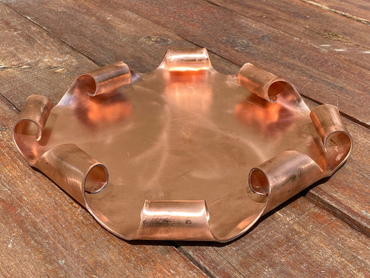 Copper tray, 7th anniversary, copper plate, copper gift, tray, plate, bowl, copper anniversary, copper bowl, Christmas, anniversary,birthday